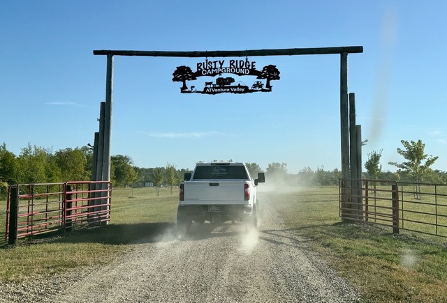 Checkin out the Rusty Ridge campground