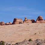 Delicate arch and some mounds